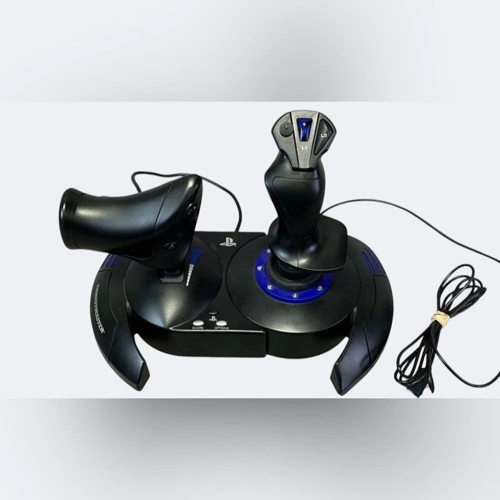 T.Flight Hotas 4 Flight Stick & Throttle for Sony PlayStation PS4/PS5 & PC
